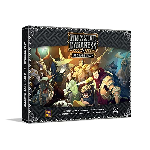 ゲーム盤力くらべ 英語 亜米利加 外国で力くらべ CMON Massive Darkness 2 Upgrade Pack | Tabletop Miniatures Game | Cooperative Strategy Board Game for Adults and Teens | Ages 14+ | 1-6 Players | Average Playtime 60 Minutes ゲーム盤力くらべ 英語 亜米利加 外国で力くらべ