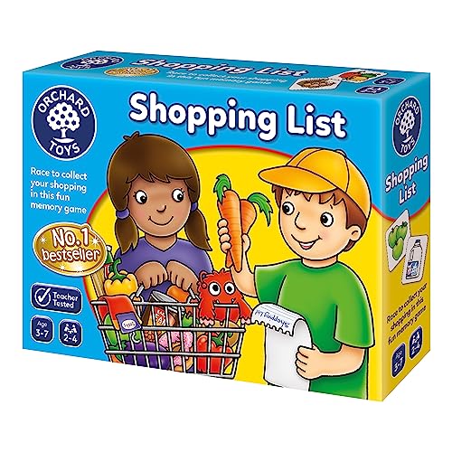 ゲーム盤力くらべ 英語 亜米利加 外国で力くらべ Orchard Toys Shopping List - Educational Memory Game - Age 3-7 - Perfect For Home Learningゲーム盤力くらべ 英語 亜米利加 外国で力くらべ