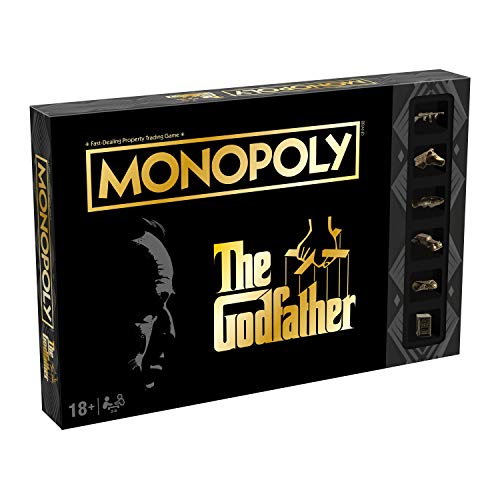 ゲーム盤力くらべ 英語 亜米利加 外国で力くらべ Winning Moves The Godfather Monopoly Board Game, Advance to Johnny Fontane, Kay Adams and Michael Corleone, Expand Your Empire and Trade Your Way to Victory, 2-6 Player Gameゲーム盤力くらべ 英語 亜米利加 外国で力くらべ