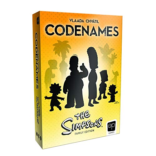 ゲーム盤取り組み 英語 亜米利加 外国で取り組み Codenames The Simpsons Edition | Featuring Artwork from Your Favorite Simpsons Seasons | Officially Licensed Simpsons Game | Codenames Family Board Gameゲーム盤取り組み 英語 亜米利加 外国で取り組み