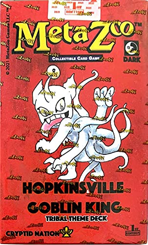 ボードゲーム 英語 アメリカ 海外ゲーム MetaZoo Cryptid Nation - Tribal Theme Deck (Hopkinsville Goblin King) (2nd Edition)ボードゲーム 英語 アメリカ 海外ゲーム｜angelica