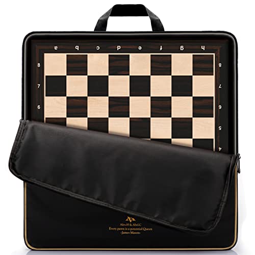 ゲーム盤取り組み 英語 亜米利加 外国で取り組み A\u0026A 18.875\" Professional Wooden Tournament Chess Board/African Palisander \u0026 Maple Inlaid /2.0\"" Squares w/Notationゲーム盤取り組み 英語 亜米利加 外国で取り組み"