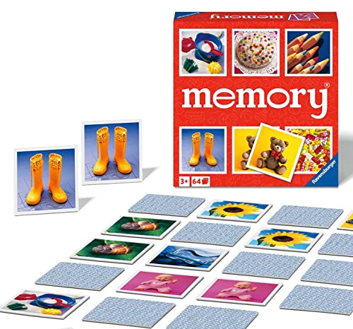 ゲーム盤力くらべ 英語 亜米利加 外国で力くらべ Ravensburger Junior Memory? Game | Engaging Picture Matching Game | Enhances Memory \u0026 Matching Skills | Suitable for Kids Ages 3 and Up | Quality Assuredゲーム盤力くらべ 英語 亜米利加 外国で力くらべ