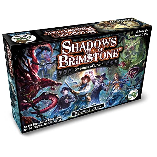 ゲーム盤力くらべ 英語 亜米利加 外国で力くらべ Flying Frog Shadows of Brimstone Swamps of Death Revised Editionゲーム盤力くらべ 英語 亜米利加 外国で力くらべ
