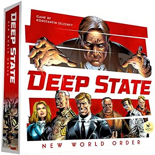 ゲーム盤力くらべ 英語 亜米利加 外国で力くらべ CrowD Games Deep State: New World Order | Strategy Board Game | Ages 14 and up | 1?5 Players | Average Playtime 40?75 Min | Madeゲーム盤力くらべ 英語 亜米利加 外国で力くらべ