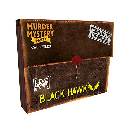 ゲーム盤競り合い 英語 亜米利加 外国で競り合い Murder Mystery Party Case Files: Mission Black Hawk for 1 or More Players Ages 14 and Upゲーム盤競り合い 英語 亜米利加 外国で競り合い