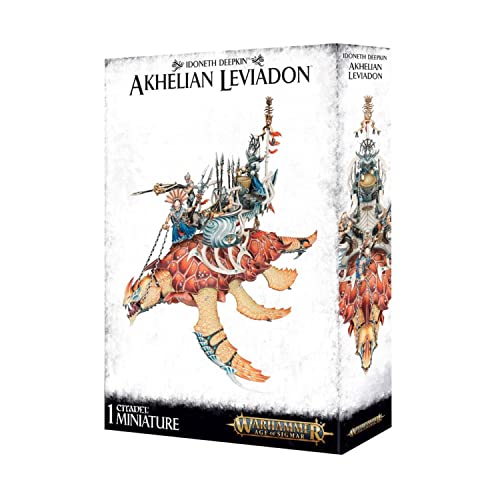 ゲーム盤取り組み 英語 亜米利加 外国で取り組み Games Workshop Warhammer AoS - Idoneth Deepkin Akhelian Leviadon, Blackゲーム盤取り組み 英語 亜米利加 外国で取り組み