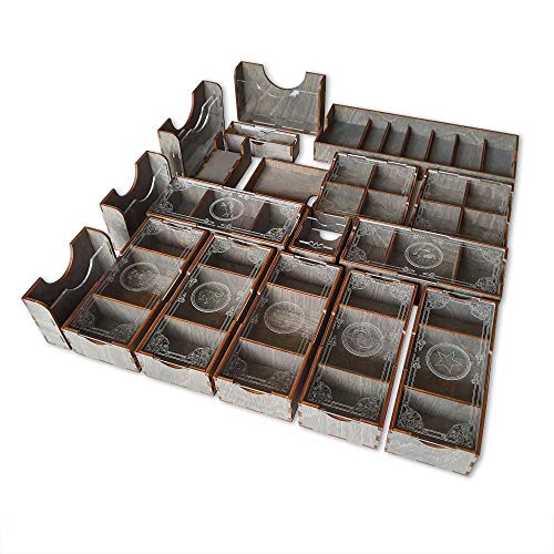 ボードゲーム 英語 アメリカ 海外ゲーム Smonex Wooden Organizer Compatible with Scythe Board Game - Box Suitable for Storage Scythe Base Game, Invaders from Afar Expansion and Promo Packs - Kit Token Box Card Inserボードゲーム 英語 アメリカ 海外ゲーム｜angelica 26,117円