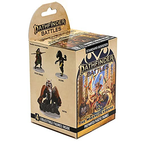ゲーム盤競り合い 英語 亜米利加 外国で競り合い Pathfinder Battles: The Mwangi Expanse Single Booster (Set 21) - 4 Count Miniatures - Pre-Painted - RPGゲーム盤競り合い 英語 亜米利加 外国で競り合い