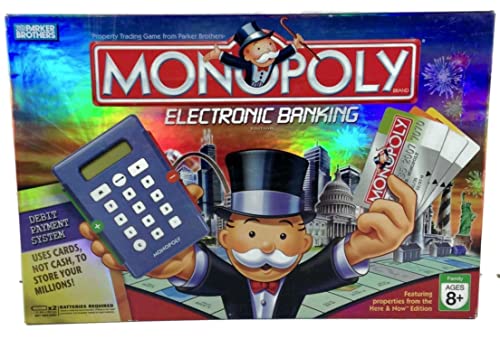 ゲーム盤力くらべ 英語 亜米利加 外国で力くらべ Monopoly Electronic Bankingゲーム盤力くらべ 英語 亜米利加 外国で力くらべ