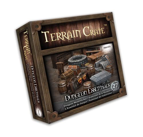 ゲーム盤力くらべ 英語 亜米利加 外国で力くらべ mantic Games, Miniature Game, Terrain Crate: Dungeon Essentialsゲーム盤力くらべ 英語 亜米利加 外国で力くらべ