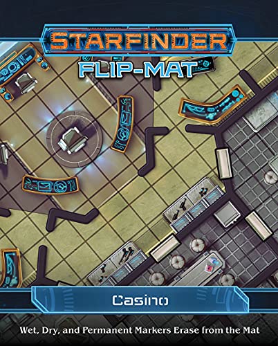 ボードゲーム 英語 アメリカ 海外ゲーム Starfinder Flip-Mat: Casinoボードゲーム 英語 アメリカ 海外ゲーム｜angelica