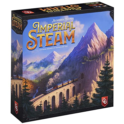 ボードゲーム 英語 アメリカ 海外ゲーム Capstone Games Imperial Steam Strategy Board Game for 2 to 5 Players, Heavy Economic Railroad with Worker Placement, Route Building, Industrial Expansion & Resource Optimizatボードゲーム 英語 アメリカ 海外ゲーム｜angelica