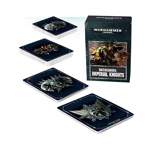 ゲーム盤競り合い 英語 亜米利加 外国で競り合い Games Workshop Warhammer 40k Imperial Knights Data Cardsゲーム盤競り合い 英語 亜米利加 外国で競り合い