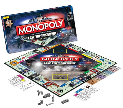 ボードゲーム 英語 アメリカ 海外ゲーム MONOPOLY: Law Enforcement Editionボードゲーム 英語 アメリカ 海外ゲーム｜angelica