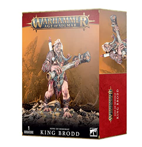 ゲーム盤力くらべ 英語 亜米利加 外国で力くらべ Games Workshop - Age of Sigmar - Sons of Behemat: King Broddゲーム盤力くらべ 英語 亜米利加 外国で力くらべ