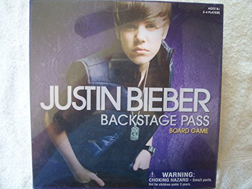 ボードゲーム 英語 アメリカ 海外ゲーム Justin Bieber Backstage Pass Gameボードゲーム 英語 アメリカ 海外ゲーム｜angelica
