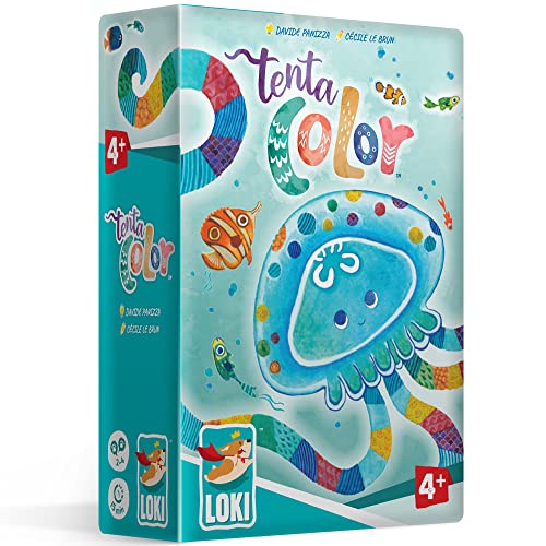 ゲーム盤競り合い 英語 亜米利加 外国で競り合い IELLO Loki Tentacolor - Ocean Explorer Drafting Game, Kids \u0026 Family,Games Ages 4+, 2-4 Players, 15 Minゲーム盤競り合い 英語 亜米利加 外国で競り合い