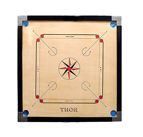 ゲーム盤力くらべ 英語 亜米利加 外国で力くらべ Classic Carrom Board Black Wood for Tournament with Coins Striker \u0026 Powder Full Size 32 Inch Rustic Vintage Home Decor Giftsゲーム盤力くらべ 英語 亜米利加 外国で力くらべ