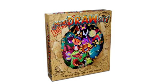 ゲーム盤競り合い 英語 亜米利加 外国で競り合い Deep Water Games MonsDRAWsity Top Secret Version, Drawing Party Game Based on Verbal Description, Take Turns Describing \u0026 Drawing a Bizarre Monsterゲーム盤競り合い 英語 亜米利加 外国で競り合い