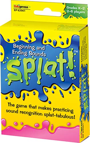ゲーム盤競り合い 英語 亜米利加 外国で競り合い Teacher Created Resources Beginning and Ending Sounds Splat? Game Grades K-2 (EP62061)ゲーム盤競り合い 英語 亜米利加 外国で競り合い