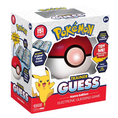 ゲーム盤力くらべ 英語 亜米利加 外国で力くらべ Pokemon Trainer Guess - Kanto Edition Toy, I Will Guess It! Electronic Voice Recognition Guessing Brain Game Pokemon Go Digital Travel Board/ Toysゲーム盤力くらべ 英語 亜米利加 外国で力くらべ