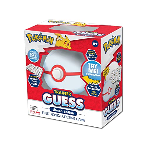 ゲーム盤取り組み 英語 亜米利加 外国で取り組み Ultra Pro Pok?mon Trainer Guess Sinnoh Toy - Guess that Pok?mon! Fun for Board Game \u0026 TCG Fans - Magic The Gathering, Card Binder - Challenge Friends \u0026 Family!ゲーム盤取り組み 英語 亜米利加 外国で取り組み