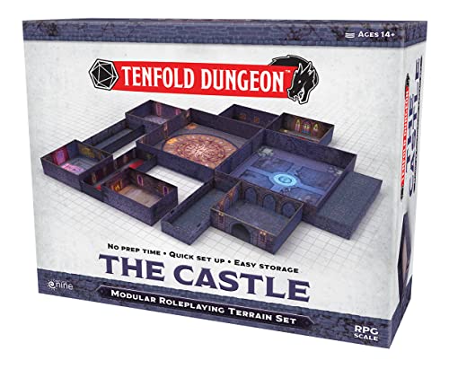 ボードゲーム 英語 アメリカ 海外ゲーム Gale Force Nine Tenfold Dungeon: The Castle - Modular Roleplaying Terrain Set & 5e RPG Adventure, Multicolor (GF9TFD01)ボードゲーム 英語 アメリカ 海外ゲーム｜angelica