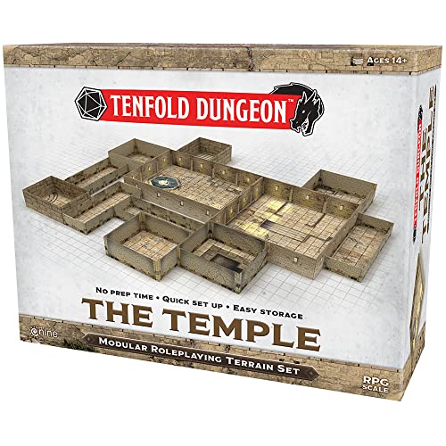 ボードゲーム 英語 アメリカ 海外ゲーム Gale Force Nine Tenfold Dungeon: The Temple - Modular Roleplaying Terrain Set & 5e RPG Adventure (GF9TFD04)ボードゲーム 英語 アメリカ 海外ゲーム｜angelica 27,840円