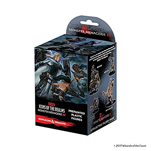 ゲーム盤力くらべ 英語 亜米利加 外国で力くらべ WizKids Dungeons and Dragons: Icons of The Realms: Monster Menagerie 3 - Pre Painted Plastic Figures Booster Boxゲーム盤力くらべ 英語 亜米利加 外国で力くらべ