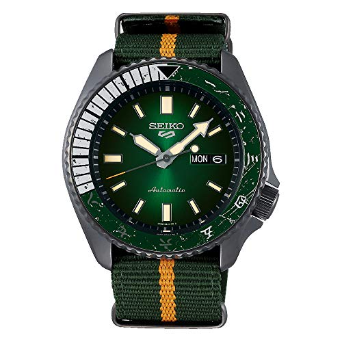 ウォッチ セイコー メンズ SEIKO 5 Sports Naruto \u0026 Boruto Limited Edition Automatic Green Dial Men\u0027s Watch SRPF73K1ウォッチ セイコー メンズ