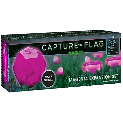 ボードゲーム 英語 アメリカ 海外ゲーム Starlux Games Capture the Flag Redux: Magenta 3-Team Expansion | Add 4 Players & 1 Extra Team | Glow in The Dark Games | Light Up Sports Toys for Kids and Teens | Outdoor Gifボードゲーム 英語 アメリカ 海外ゲーム｜angelica