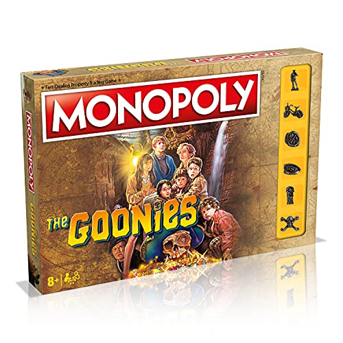 ゲーム盤取り組み 英語 亜米利加 外国で取り組み Winning Moves The Goonies Monopoly Board Game, Join Mikey, Brand, Andy, Mouth, Data, Chunk and Sloth, Advance to Cauldron Point and Pirate Ship Cavern, 2?6 Players Makes a ゲーム盤取り組み 英語 亜米利加 外国で取り組み