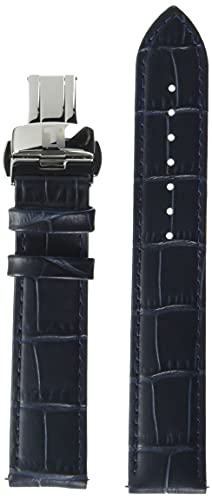 腕時計 ティソ メンズ Tissot Leather Blue Watch Strap, 19 (Model: T852032781)腕時計 ティソ メンズ|angelica