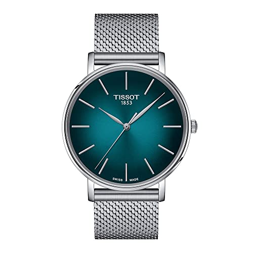 ウオッチ ティソ メンズ Tissot Mens Tissot Everytime Gent 316L Stainless Steel case Quartz Watch, Grey, Stainless Steel, 20 (T1434101109100)ウオッチ ティソ メンズ