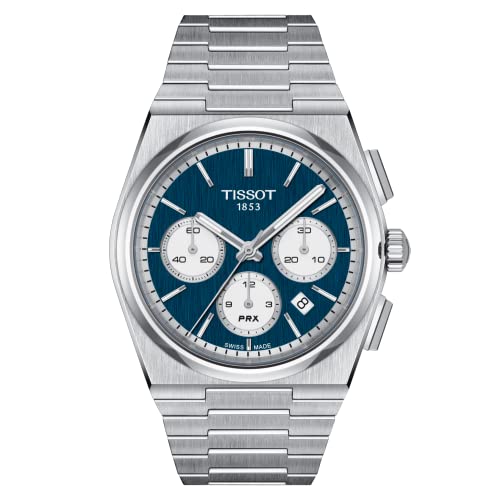 ウオッチ ティソ メンズ Tissot Mens Tissot PRX Automatic Chronograph 316L Stainless Steel case Automatic Watches, Grey, Stainless Steel, 13 (T1374271104100)ウオッチ ティソ メンズ