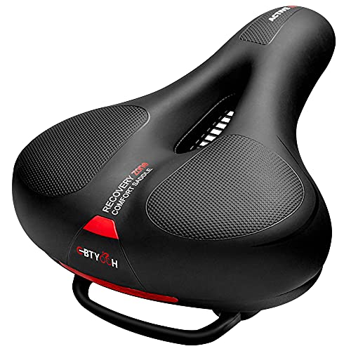 【楽天市場】サドル 自転車 サイクリング 輸入 クロスバイク Comfortable Bike Seat, Bicycle Seat