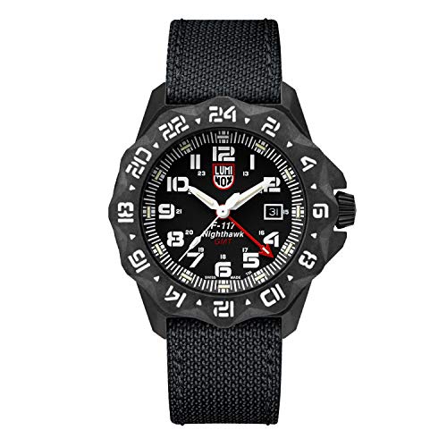 腕時計 ルミノックス アメリカ海軍SEAL部隊 ミリタリーウォッチ メンズ Luminox - F-117 Nighthawk - Mens Watch 44mm - Pilot Watch in Black Date Function Second Time Zone - 200m Water Resis腕時計 ルミノックス アメリカ海軍SEAL部隊 ミリタリーウォッチ メンズ|angelica