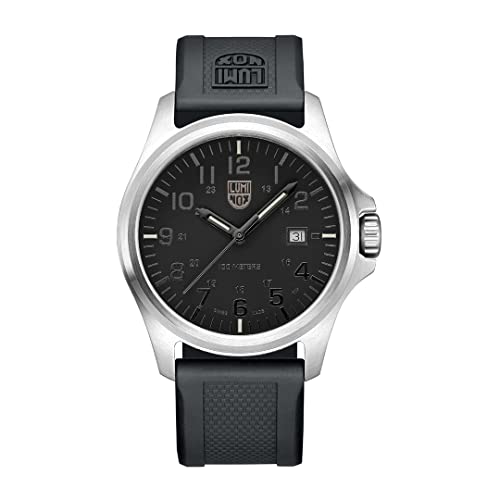 ウオッチ ルミノックス 亜米利加米国海軍SEAL軍事部隊 ミリタリーウォッチ メンズ Luminox G - Mens Watch 43粍 - 2500 Steel CARBONOX - X2.2502 - Military Watch - with Silver Case Black Dial/Band Greyウオッチ ルミノックス 亜米利加米国海軍SEAL軍事部隊 ミリタリーウォッチ メンズ