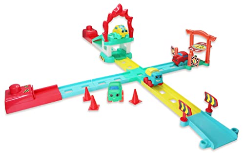 ジェーシートイズ 乳飲み子 おままごと もの言う花あやつり人形 Lots to Play Toys - Jump and Go Multi Car Play Set - JC Toysジェーシートイズ 乳飲み子 おままごと もの言う花あやつり人形