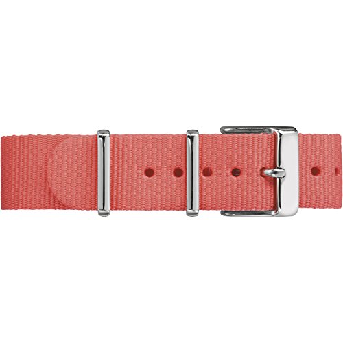 腕時計 タイメックス レディース Timex TW7C07500 18mm Coral Fabric Double-Layered Slip-Thru Strap腕時計 タイメックス レディース｜angelica