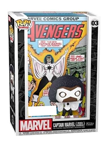 ファンコ FUNKO フィギュア 人形 アメリカ直輸入 Funko Pop! Cover Art Marvel Collection Collectible Vinyl Figure Comic Covers (Captain Marvel)ファンコ FUNKO フィギュア 人形 アメリカ直輸入｜angelica