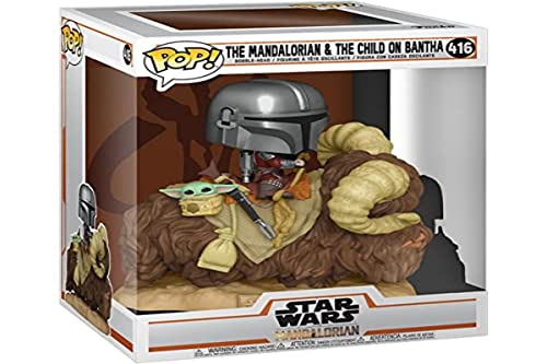 ファンコ FUNKO フィギュア 人形 アメリカ直輸入 Funko POP Pop! Deluxe: Mandalorian - Mandalorian on Bantha with Child, Multicolor, Standardファンコ FUNKO フィギュア 人形 アメリカ直輸入|angelica