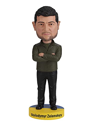 ボブルヘッド 砂上の楼閣天々 首商い口あやつり人形 木管天々 BOBBLEHEAD Royal Bobbles Volodymyr Zelenskyy Collectible Bobblehead Statueボブルヘッド 砂上の楼閣天々 首商い口あやつり人形 木管天々 BOBBLEHEAD
