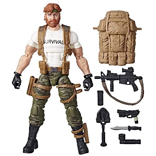 G.I.ジョー おもちゃ フィギュア アメリカ直輸入 映画 G.I. Joe Classified Series Stuart Outback Selkirk Action Figure 63 Collectible Premium Toy with Accessories 6-Inch-Scale Custom Package ArtG.I.ジョー おもちゃ フィギュア アメリカ直輸入 映画画像
