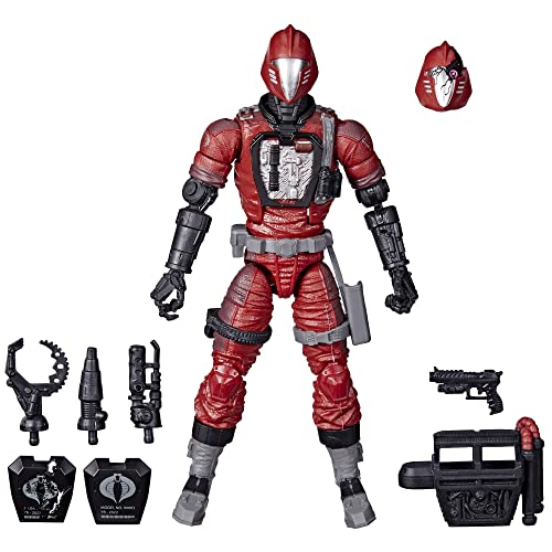 G.I.ジョー おもちゃ フィギュア アメリカ直輸入 映画 G. I. Joe Classified Series Crimson B.A.T. Action Figure, 4+ Years, 60 Collectible Premium Toy, Multiple Accessories 6-Inch-Scale, Custom Package ArG.I.ジョー おもちゃ フィギュア アメリカ直輸入 映画画像