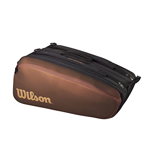 ウイルソンラケットバッグフェデラー15p Wilson 15本収納 ロジャー・フェデラー ウィルソン(Wilson