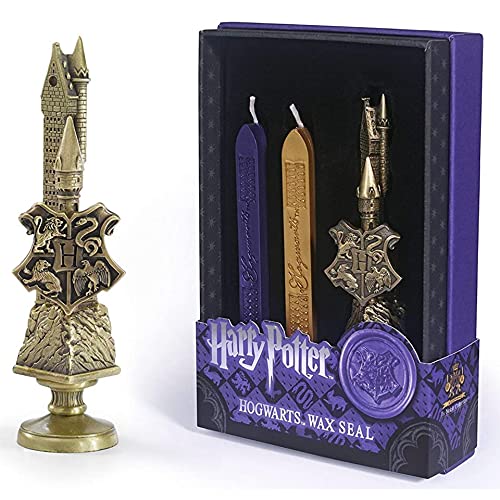 ハリー・ポッター アメリカ直輸入 おもちゃ 玩具 Harry Potter The Noble Collection Harry Potter Hogwarts Wax Seal - 6.5in (16.5cm) Die Cast Metal Stamp and Coloured Purple and Gold Wax Set - Offハリー・ポッター アメリカ直輸入 おもちゃ 玩具 Harry Potter｜angelica