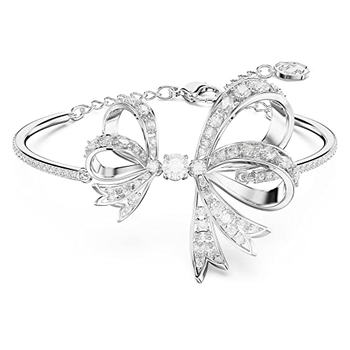 美品✨ SWAROVSKI スワロフスキー Volta  リボン バングルブレス 951811.jpg