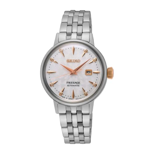 ウオッチ セイコー レディース Seiko SRE009 Presage Cocktail Bracelet Womens Watch - Silverウオッチ セイコー レディース